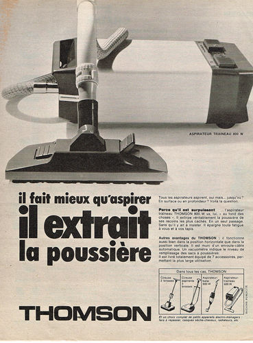 PUBLICITÉ 1947 Cie Fse THOMSON HOUSTON APPAREILS ÉLECTRO-DOMESTIQUE ADVERTISING 