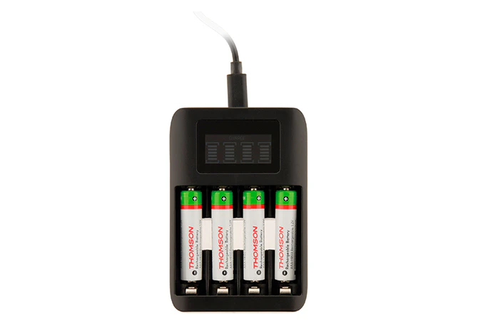 Piles rechargeables AAAA pour équipement audio et vidéo