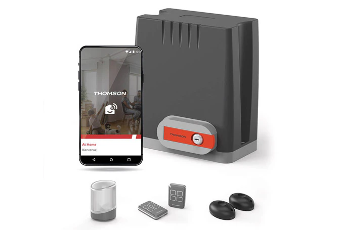 Motorisation connectée pour portail coulissant - 510064 - Thomson