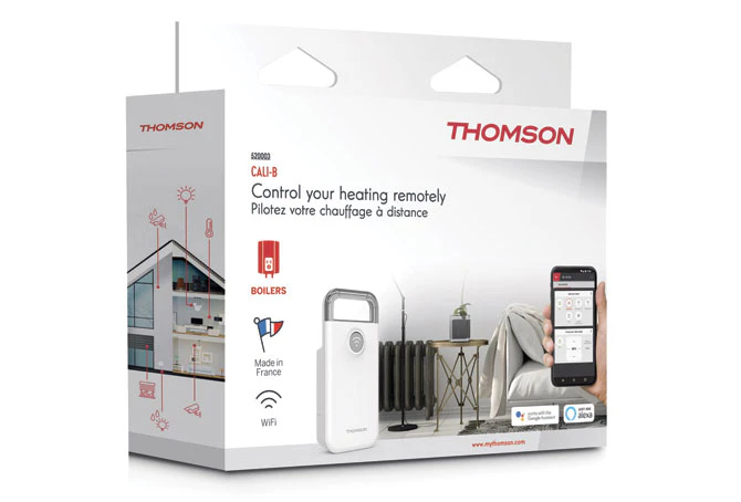 Thermostat connecté Wifi pour chaudière Thomson