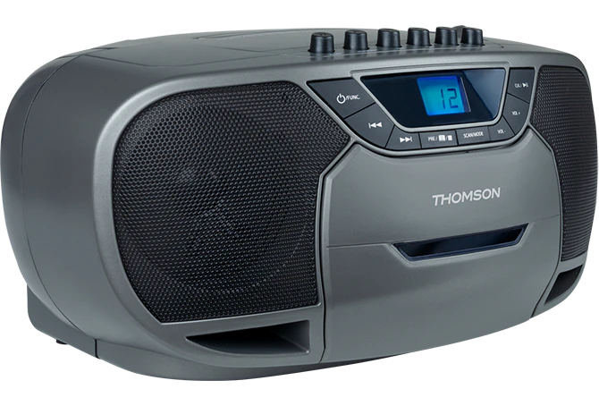 Lecteur Radio-Cassette CD portable – RK101CD THOMSON