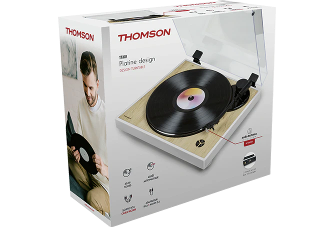 Platine vinyle design - Thomson